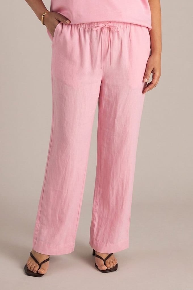 YEST CURVE Trijntje Essential Bottoms - Bright Pink - maat X-0(44)