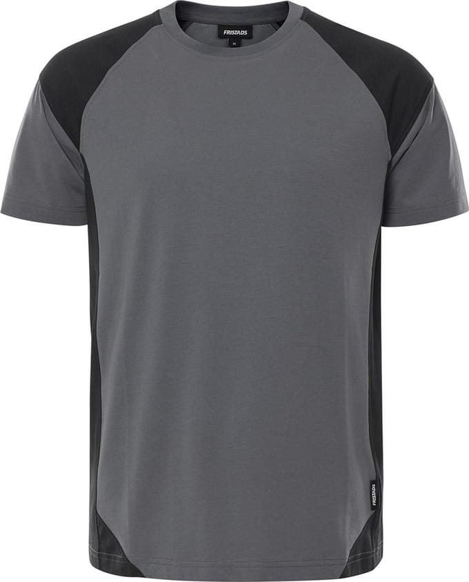 Fristads Heavy T-shirt 7046 GTM - Grijs/Zwart - M