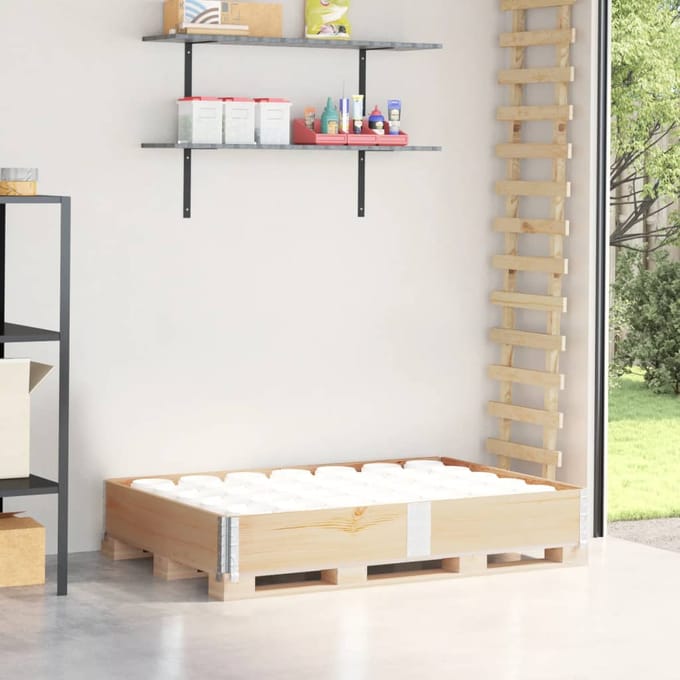 Vidaxl Palletverhoger, 150X100 Cm, Massief Grenenhout