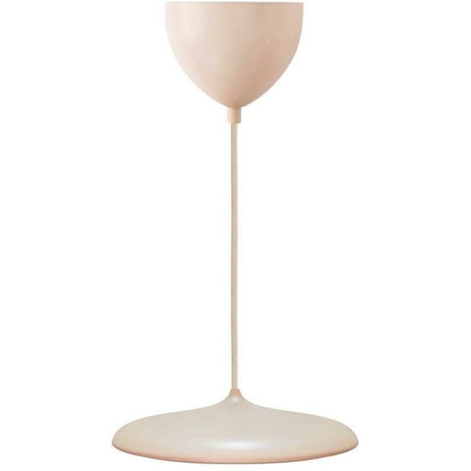 DFTP by Nordlux LED hanglamp Artist, Ø 25 cm, stofroze, metaal
