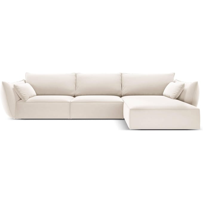 Hoekbank Vanda rechts velvet | Mazzini Sofas