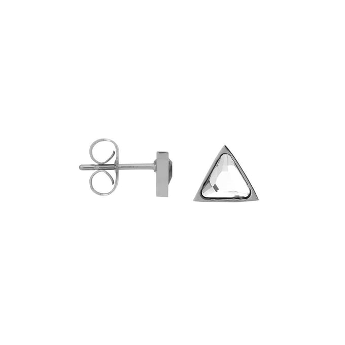 iXXXi Jewelry-Expression Triangle-Zilverkleurig-Dames Oorbellen