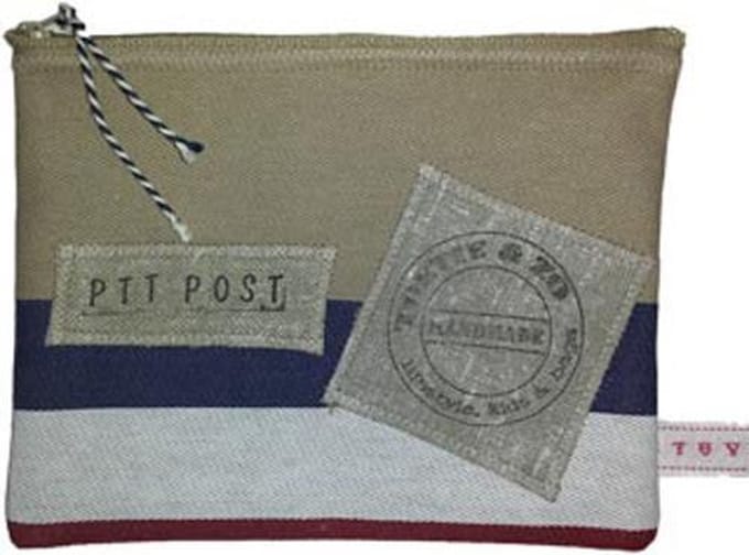 Toetie & Zo Handgemaakte etui PTT Post 23, makeuptas, pennenzak