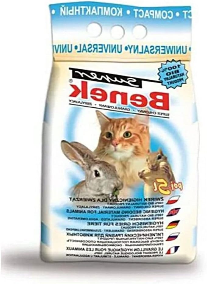 Kattenbakvulling - Zand bindmiddel - Kattenbak Hygiëne - Geur Absorberend - 5 Liter - Meerkleurig