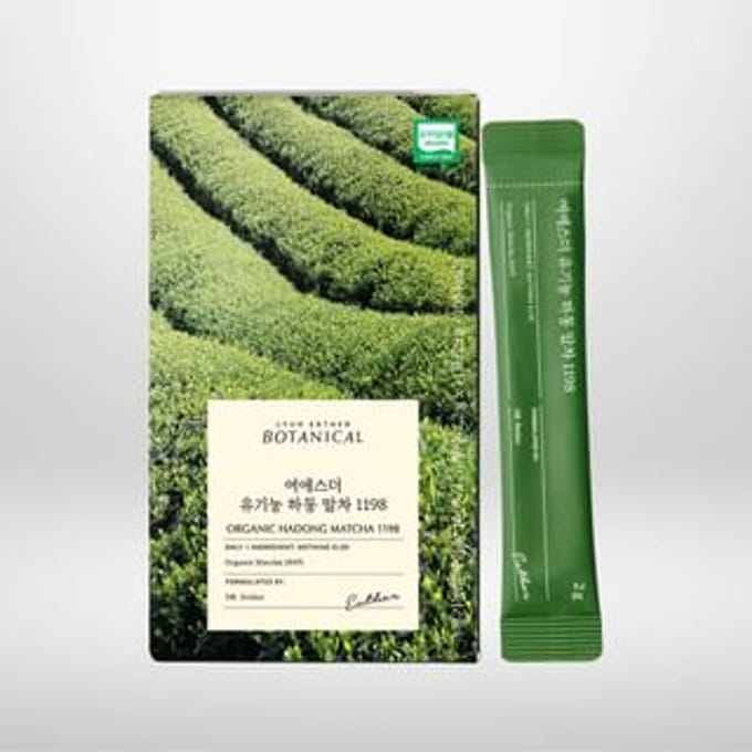 Lyuh Esther Organic Hadong Matcha 1198 2g x 14 sticks