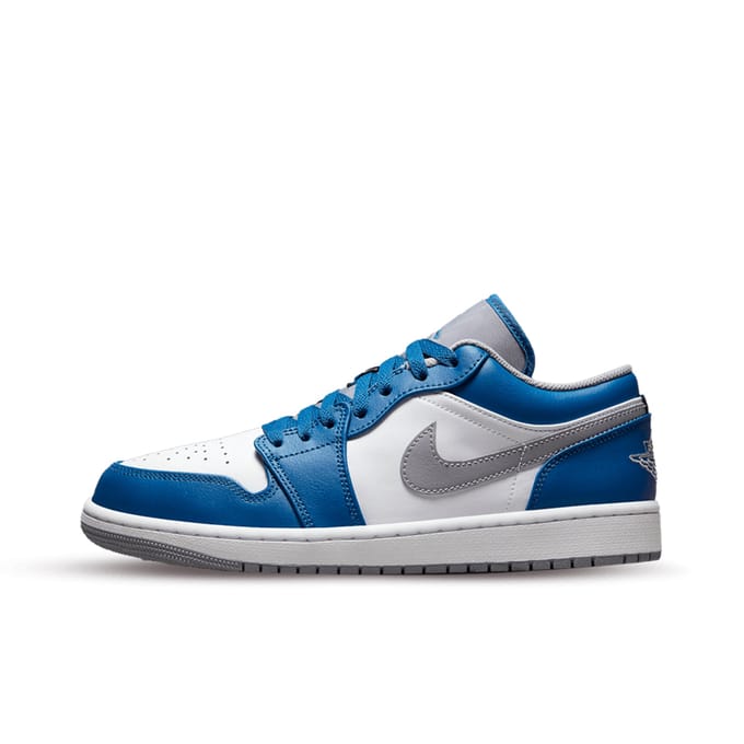 Air Jordan 1 Low True Blue Cement - Maat 41