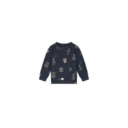 Prénatal peuter sweater Dark Bluegrey 80 heren