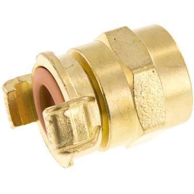 25 mm (1'') Slangpilaar Messing GEKA Tuinslangkoppeling KTW Aansluiting Industriele Slangen