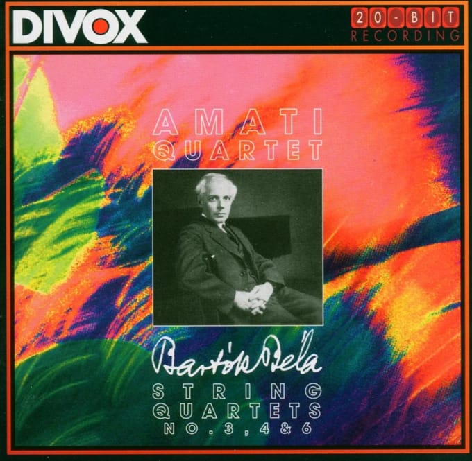 Amati Quartett - Bartok: String Quartets 3, 4, 6 (CD)