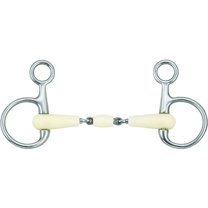 Dubbel bit voor paarden Happy Mouth