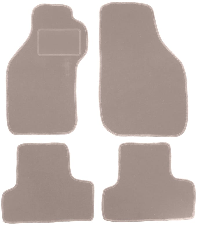 Beige velours matten voor: Mitsubishi Eclipse III coupé (1999-2006)