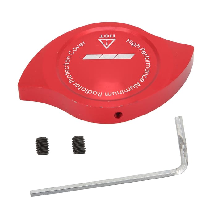 Rode Radiatordop Decoratieve Afdekking Vervanging voor Honda Mugen Acura CL CSX ILX MDX NSX RDX red