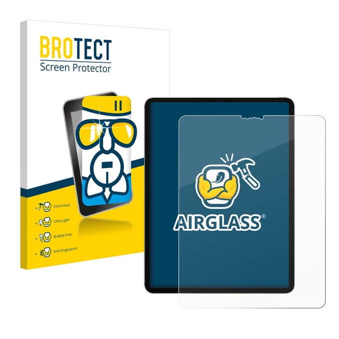 Screenprotector voor Apple iPad Pro 12.9" 2021 (5. Gen.) Beschermglas transparant