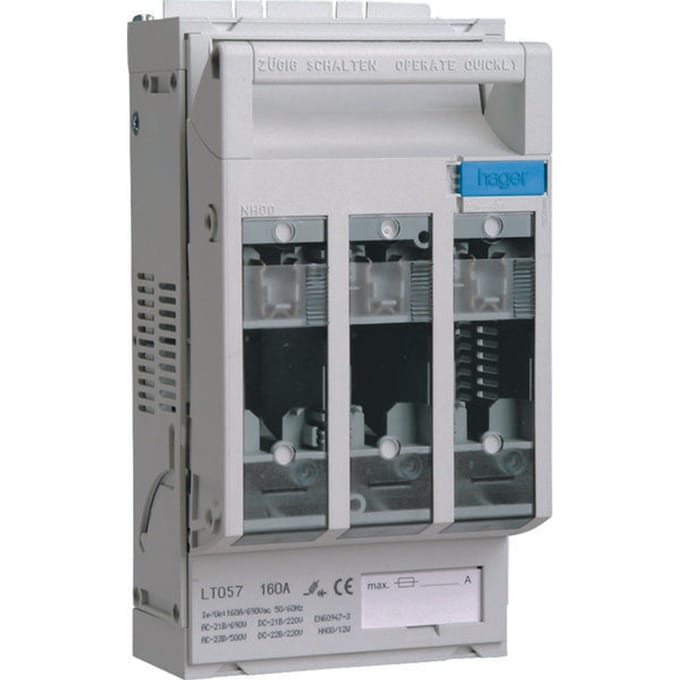Hager LT Patroon Lastscheider - LT057 - E2ZCZ