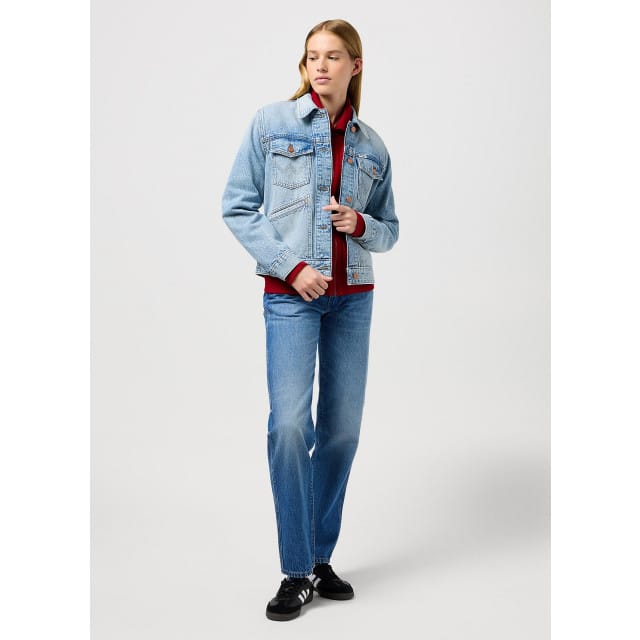 Wrangler Mid Stone Jacket Taglia: M | Giacche di jeans Outlet | Donna