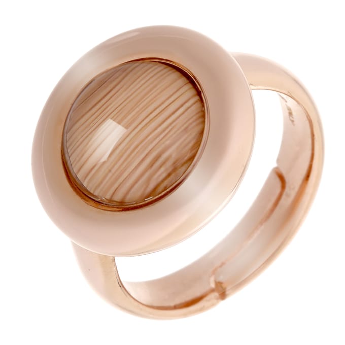 Orphelia Dames 925 Sterling Zilveren Ring - Roze ZR-7197/BR