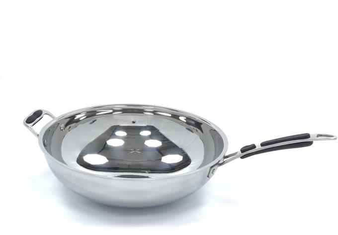 Wokpan - Ø 36 cm - RVS - Inductie