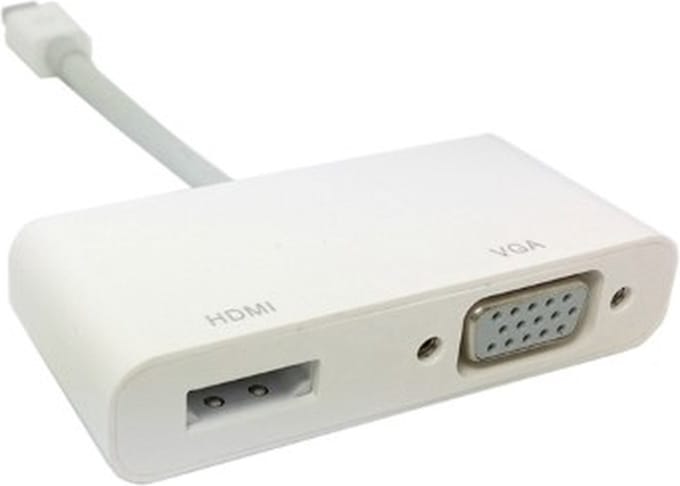 Mini DP DisplayPort naar HDMI VGA Adapter Converter 4K Thunderbolt 2.0