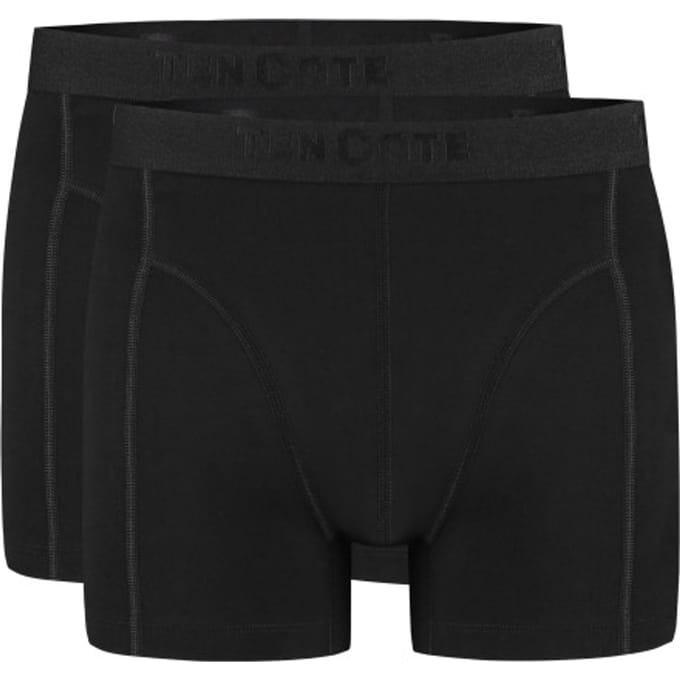 Ten Cate Basics shorts zwart 2-pack voor Heren | Maat M