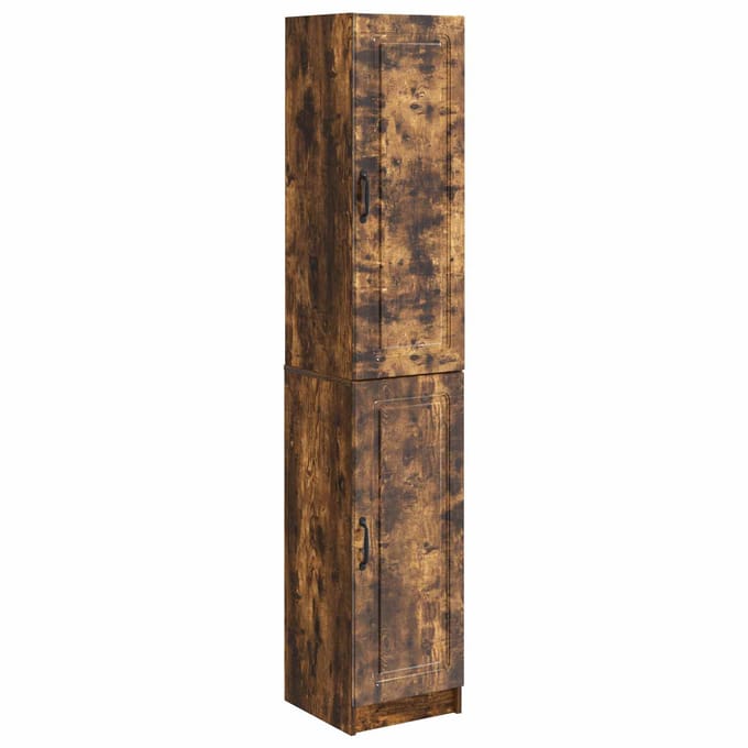 vidaXL - Kast - Set - 2 - st - Bewerkt - hout