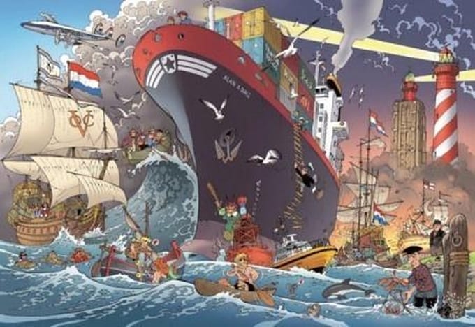 Puzzel - Zeevaart - Danker Jan (1000)