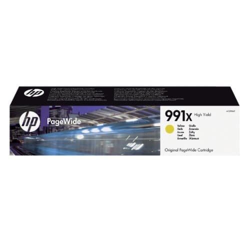 Inktcartridge hp m0j98ae 991x geel