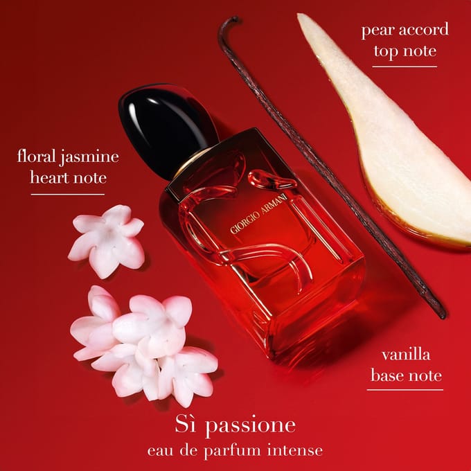 Armani - Sì Passione Eau De Parfum Intense - Navulbaar Dames Parfum - 30 ML