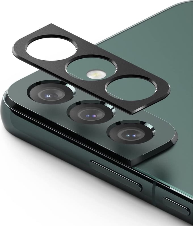Beschermglas Samsung S22 Screenprotector camera glass Zwart - Samsung Galaxy S22 Plus Screenprotector camera lens - Samsung S22 / Samsung S22 Plus Screen Protector Camera - 1 stuk