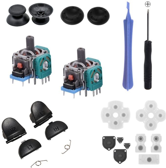 Reparatieset voor PS4 Gen 1 controller 23 stuks