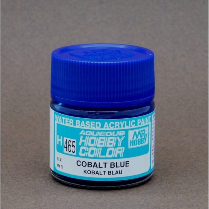 Gunze H-465 - Cobalt Blue - Mr. Hobby Aqueous Modelbouwverf 10ml