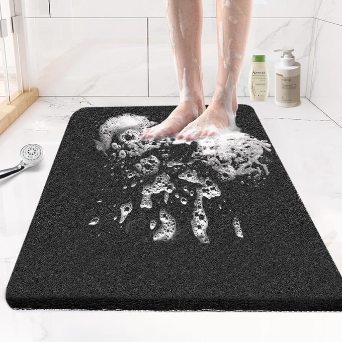 Antislip Douchemat Badmat 60x43cm voor Douche en Bad - Veilig en Sneldrogend PVC