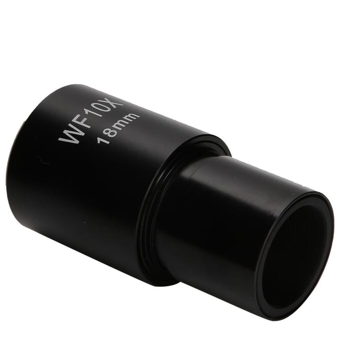 WF10X 18mm Biologische Microscoop Groothoek Oculair Optische Lenzen met Schaal