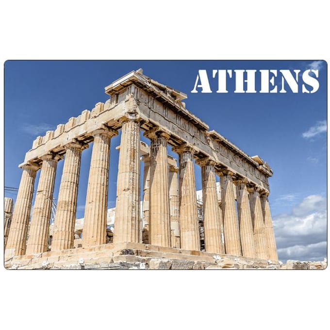 Athene Akropolis Koelkastmagneet