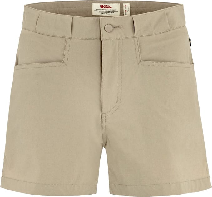 Fjällräven High Coast Lite Korte Broek - Dames Short - Fossil