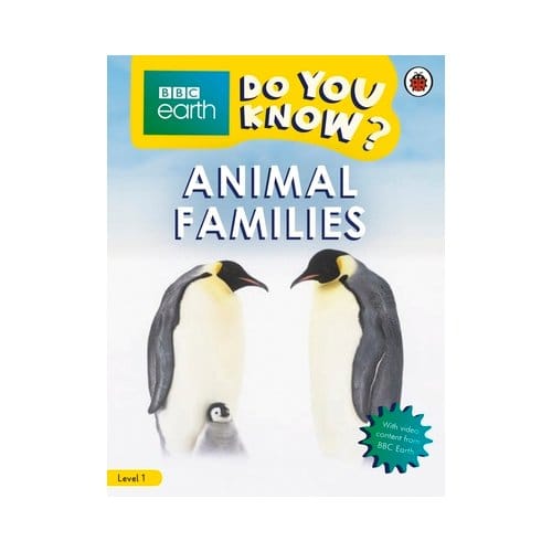 Do You Know? Level 1 - Bbc Earth Animal Families - Do You Know? - Ladybird