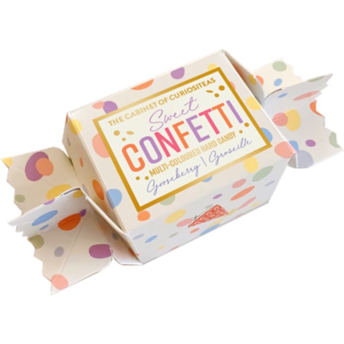 Tea netherlands the cabinet of curiositeas - confettea wrapper with candies