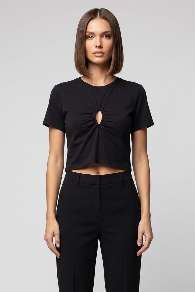 IRO Paris Tejy T-shirt Black Größe: S | Hemden Outlet | Damen | Schwarz