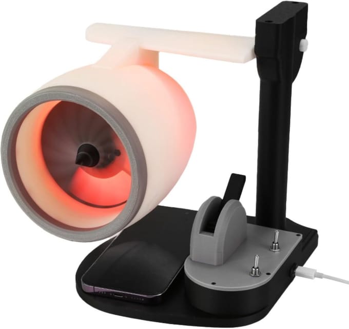 VHV - Bureauventilator - usb bureauventilator - USB oplaadbaar, stil - voor kantoor, slaapkamer, thuiswerken
