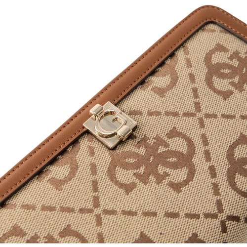 Guess Audrey logo Portemonnee Dames - Ritsportemonnee - Imitatieleer - Print