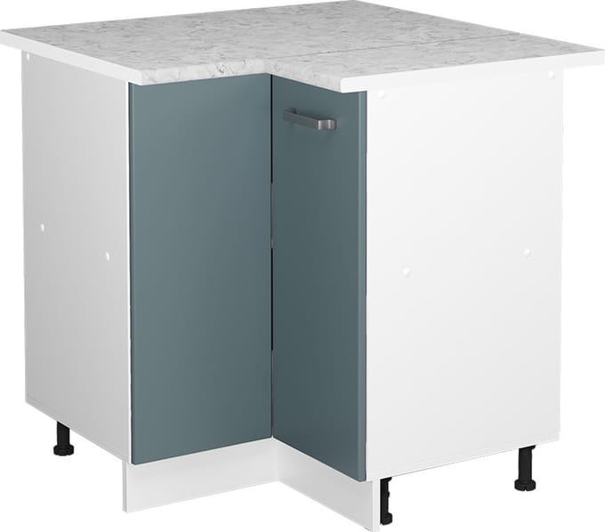Vicco R-Line Hoekkast – 75.6 cm, WB Marmer Blauw-grijs