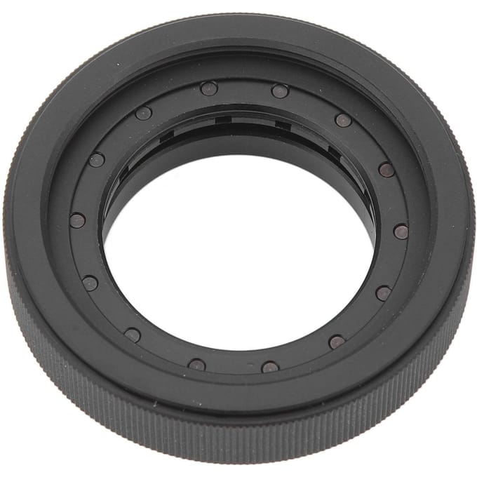 Adaptateur Iris Ouverture Objectif Iris Réglable Diaphragme Iris Diaphragme Optique Portable Caméra black