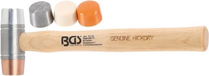 BGS Wisselkophamer Hickory-steel Ø 35 mm