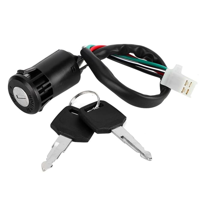 Complete Kick Start Motor Kabelboom Kit voor 110cc Crossmotor Gemodificeerde Onderdelen black