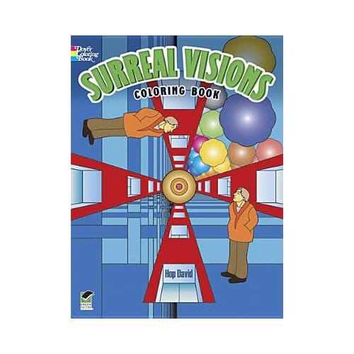 Surreal Visions Coloring Book - David Hop