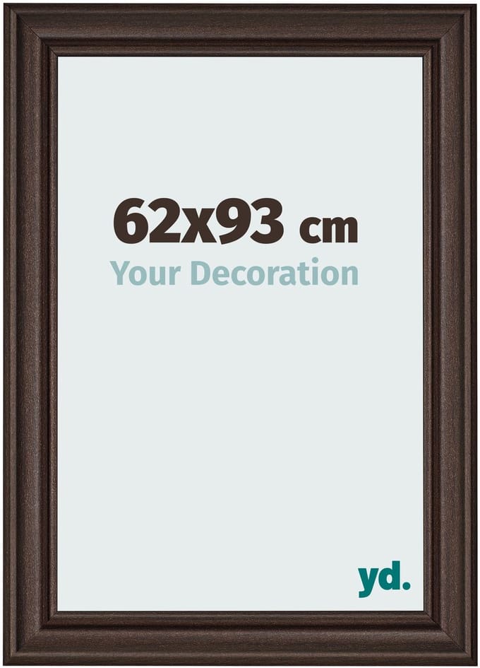 Your Decoration - Fotolijst 62x93 cm - MDF - Eiken Donker - Lazio