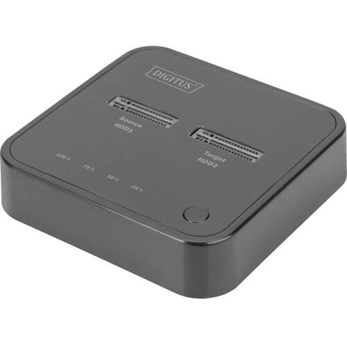 Digitus DA-71545 USB-C 3.2 Gen 2 M.2 PCIe NVMe, M.2 Harde schijf-dockingstation Met clone-functie