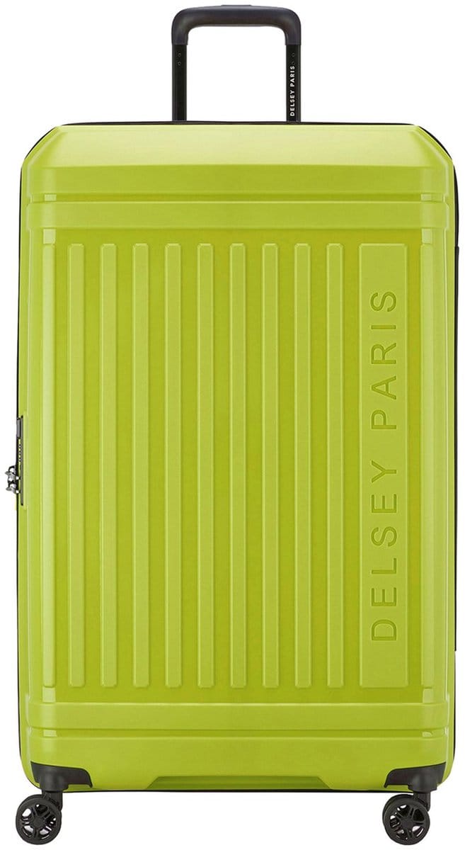 Delsey Lutece SE Spinner 79 cm - Uitbreidbaar 106/113 liter - 79x49x32/34 cm - lime