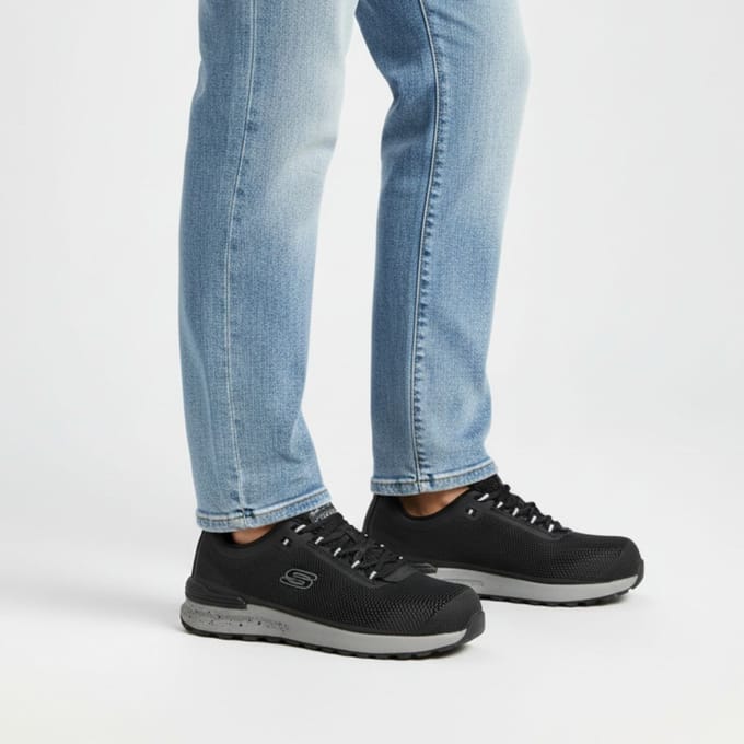 Skechers Skechers Bulklin Sneakers zwart Synthetisch