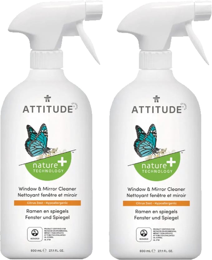 ATTITUDE Glas en Spiegel Reiniger Bundel ECO - duurzaam