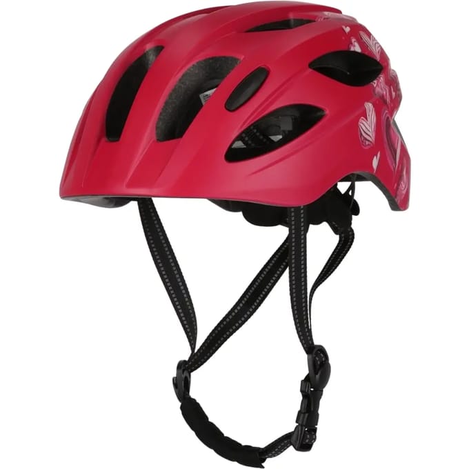 Crazy Safety Cool Heart, fietshelm, junior, rood